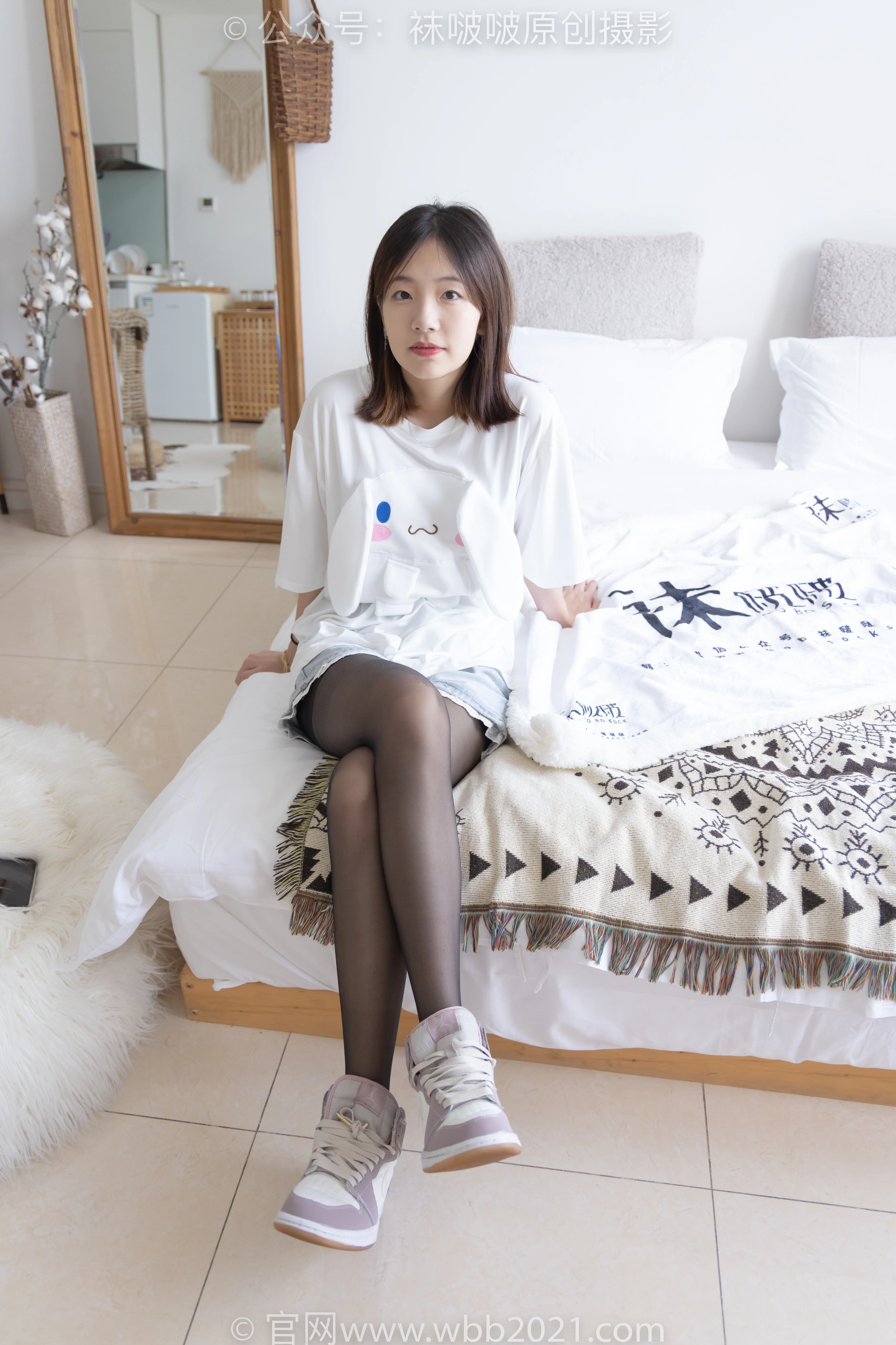 [BoBoSocks袜啵啵]NO.233 小甜豆-板鞋、黑丝 3